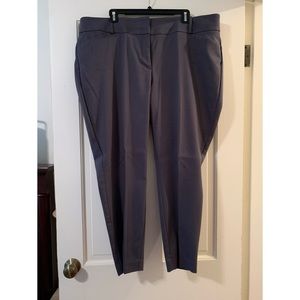 LOFT Plus Skinny Ankle Pants - Coastal Grey